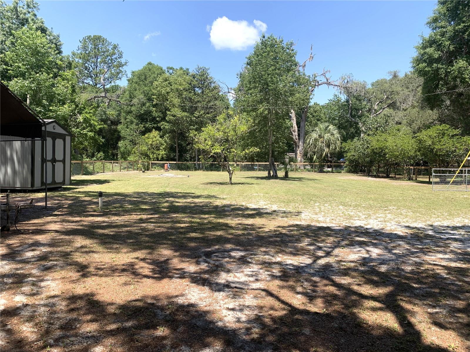 Your Perfect Florida Retreat—Two Lots, Fully Fenced and Ready for Your Vision!
This rare opportunity includes two cleared and fully fenced lots, each with its own septic system—ideal for building, expanding, or simply enjoying the extra space. Located minutes to the beautiful Ocklawaha River—but not in a flood zone—you’ll enjoy the best of Florida’s natural beauty with added peace of mind. Two gated entrances provide privacy and convenience, making the property perfect for a variety of uses.
Set in the quiet community of Ocklawaha River Estates, you're just minutes from the Eureka West Recreation Area, boat ramp, fishing pier, and endless opportunities for boating, kayaking, or relaxing by the water.
Dotted with fruit trees and ready for your plans, this land offers the freedom to build your dream home, create a private getaway, or bring your RV and outdoor toys—with no HOA restrictions.
If you’ve been searching for a peaceful slice of Florida with water access nearby and infrastructure already in place—this is the one. Come take a look and imagine the possibilities!