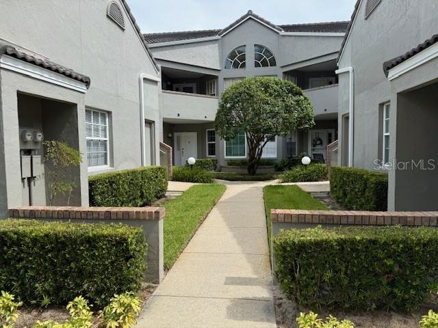 Under contract-accepting backup offers. Welcome to 107 Durham Place. A charming 2/2 condo with detached garage in the beautiful Wekiva Hunt Club Community. Spacious open layout, a cozy fireplace with a beautifully redone kitchen in 2019, quality cabinets with soft-close doors, stainless steel appliances and granite countertops. AC and thermostat (2021) and gorgeous ceramic tile (2019) and tile roof (2017) gives you move-in ready for your personal touches.
The community offers walking paths, beautiful tree-lined streets convenient access to grocery stores, restaurants, and shopping. HOA fee covers pool, cable/internet, exterior maintenance, and lawn care.