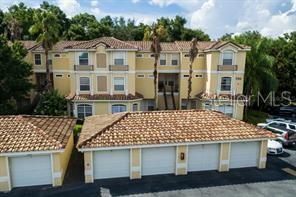 ALERT YOUR INVESTORS TO THIS GREAT 3/2 CONDO WITH A TENANT IN PLACE THRU MAY, 2026 !! Easy maintenance with all tile and laminate flooring throughout. The primary bedroom suite has a separate exit to the screened in patio. It features double walk in closets,
a shower and double sinks in the bathroom. The second bedroom has a separate entrance to the second bathroom. Formal dining room. The living room has a sliding glass door to the patio. The third bedroom is great for an office, craft room or playroom. Did we mention a one car detached garage with an electronic garage door opener ? This has it all !! Spend time in the community pool, fitness center or walk to nearby restaurants and shopping. Schedule your appointment today !!