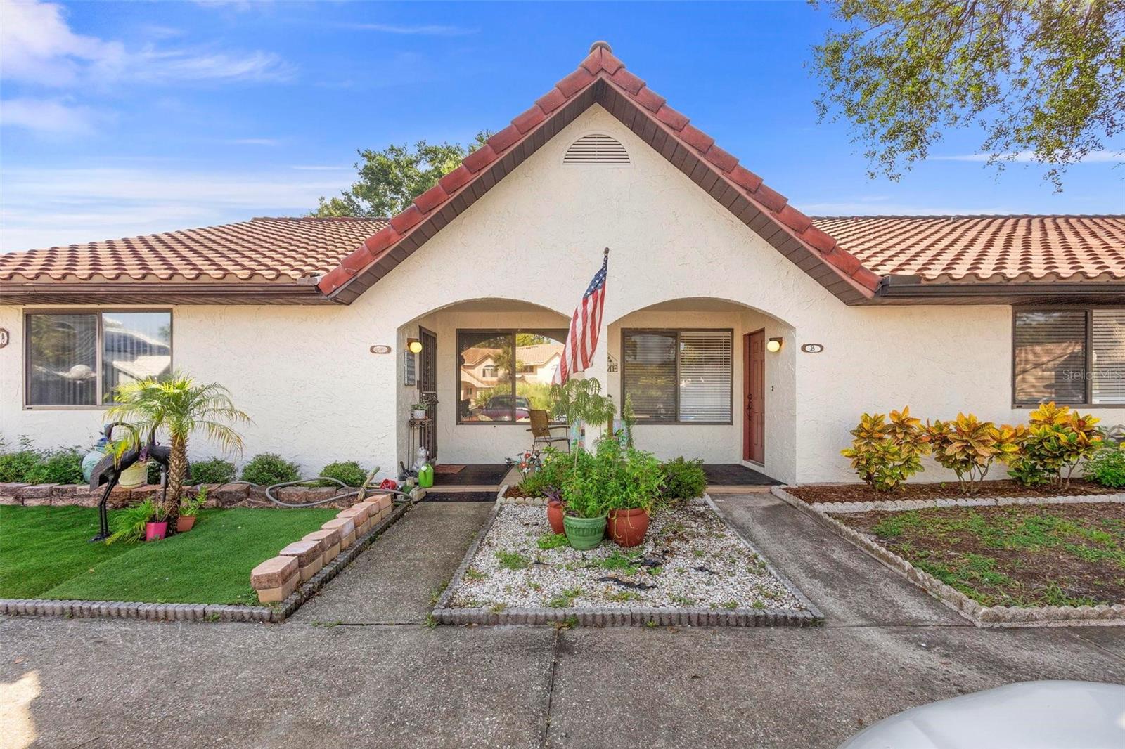 This Townhouse has recently undergone a complete renovation, offering a fresh, modern living experience within the Townhomes West neighborhood. This single-story home boasts a pristine interior with contemporary updates throughout. Stepping inside, you'll find a clean and inviting space featuring vaulted ceilings that create an open and airy atmosphere. You can enjoy the ample Florida sunshine on the large screened-in lanai, perfect for entertaining or relaxing. Backyard offers a semi-private outdoor space. Residents can take advantage of the community pool, maintained through the low HOA fees that also cover lawn care and common areas. The location remains highly convenient, particularly for students and staff of Embry-Riddle Aeronautical University. Easy access to I-4 and I-95 makes for convenient commutes and the Tanger Outlet shopping is within a short drive away. Both Daytona and New Smyrna beaches are close by.