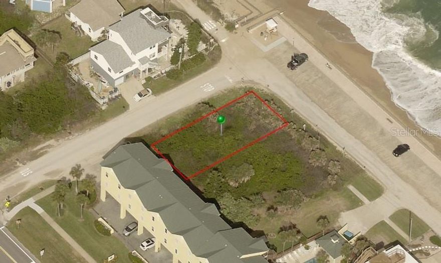 To my knowledge this is pat of the only B-8 zoned, ocean parcel left in the South Beach. Build a single family investment home or possibly a duplex or buy all 3 parcels at $1.5M and build with a multitude of options. Valuable Tourist B-8 zoning allows for legal 'short term' rental. This is a very valuable and flexible site ! Call for details.; Cleared: No ;Water: Available at Site ;Water: City