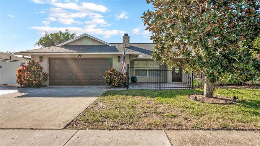 Charming 3-bedroom, 2-bath pool home in the heart of Palm Harbor! This well-cared-for home features major updates already done, including a new roof (2019), AC (2019), and water heater (2020) for peace of mind. Walking into the front room is a beautiful wood burning fire place.All the rooms have fans with lights.
The kitchen was updated in 2015 the cooks in the family will love the spacious area that has granite countertops and natural wood cabinets.The expansion of the island provides extra storage and bar seating.Their is also a desk area to do homework or office space.The farm kitchen sink is great looking out to your beautiful pool.The two bathrooms were renovated in 2010. The one bathroom has a nice oversized  jacuzzi jetted tub. Step outside to your private backyard retreat that has pavers, a fire pit ,spacious pergola, pool and spa that is heated. Pool was built in 2016, perfect for relaxing or entertaining. The home also includes a water softener system for added comfort with a reverse osmosis in the garage.Garage is oversized with cabinets and a sink.

Located in a top-rated school district and centrally positioned with easy access to beautiful Gulf beaches, Tampa International Airport, shopping, dining, and more. A great opportunity to own a move-in ready home in one of Palm Harbor’s most desirable areas!