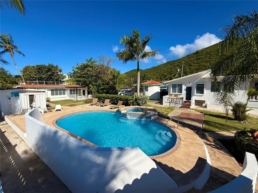 **Hacienda Migdoeles Beach Resort – For Sale**
Patillas, Puerto Rico – $2,900,000

Presenting an exceptional investment opportunity on the southeastern coast of Puerto Rico. Hacienda Migdoeles Beach Resort is an exclusive oceanfront boutique resort located in Bo. Guardarraya, PR-3 Km 115.5, Patillas.

The property features a four-villa complex designed to provide comfort, privacy, and a unique Caribbean experience. Ideal for short-term rentals, vacation use, or as an income-producing investment.

Property highlights include a swimming pool, fully equipped kitchens, private charcoal BBQ areas for each villa, pet-friendly environment, and stunning views of the Caribbean Sea, pool, and surrounding mountains. The location offers direct access to one of the most desirable coastal areas in Patillas.

Layout includes:

Main Villa (La Casona): 3 bedrooms, 2.5 bathrooms, ocean, pool, and mountain views, billiards area, 70-inch TV, domino table, washer and dryer.

Master Villa: 2 bedrooms, 2 bathrooms, ocean and pool views.

Medium Villa: 1 bedroom, 1 bathroom, Caribbean Sea view.

Small Villa: 1 bedroom, 1 bathroom, mountain view.

This property represents a rare opportunity to acquire an established boutique resort in a high-demand beachfront location with strong tourism potential.