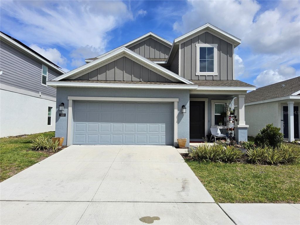 Photo of 533 Sea Turtle Lane, Haines City, FL 33844 (MLS # O6395352)