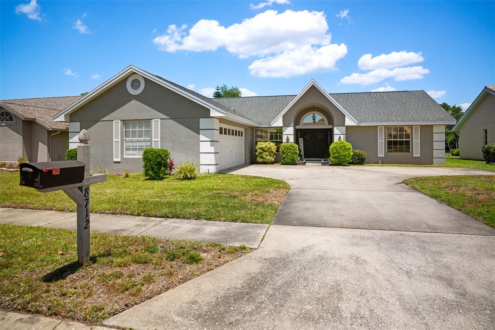 Discover comfort and space in this well-maintained 3-bedroom, 2-bathroom home offering 1,968 square feet of living area and a 2-car garage, located in a sought-after community with resort-style amenities. The open floor plan is ideal for both everyday living and entertaining, featuring a spacious living and dining area that flows seamlessly into the kitchen.
A versatile den or office with pocket doors provides a perfect flex space for remote work or a cozy retreat. Through the sliding glass doors, enjoy indoor-outdoor living on the screened lanai, perfect for morning coffee or evening relaxation.
The community offers a vibrant lifestyle with access to a swimming pool, tennis courts, and shuffleboard, all included in the HOA. This home is move-in ready and perfectly positioned near shopping, dining, and Gulf Coast recreation.
Don’t miss this opportunity to own a beautiful home in a desirable location!