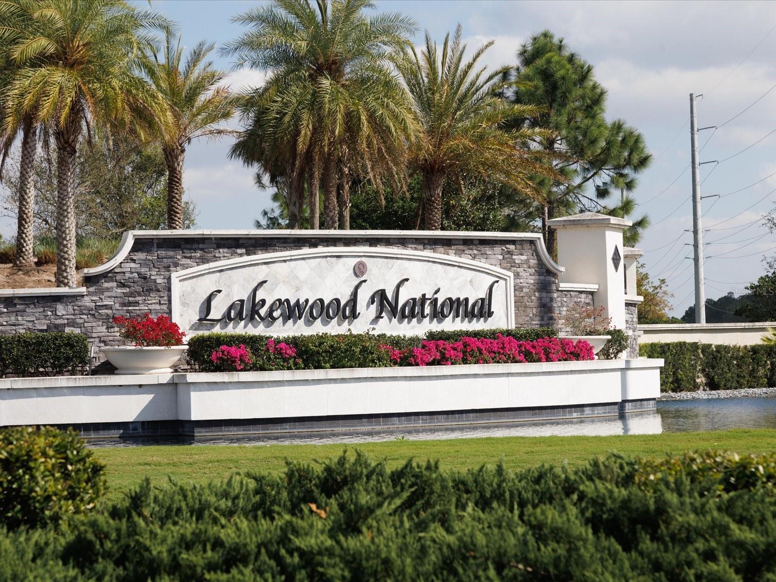 TERRACE I AT LAKEWOOD NATIONAL PH 2 - Residential Lease