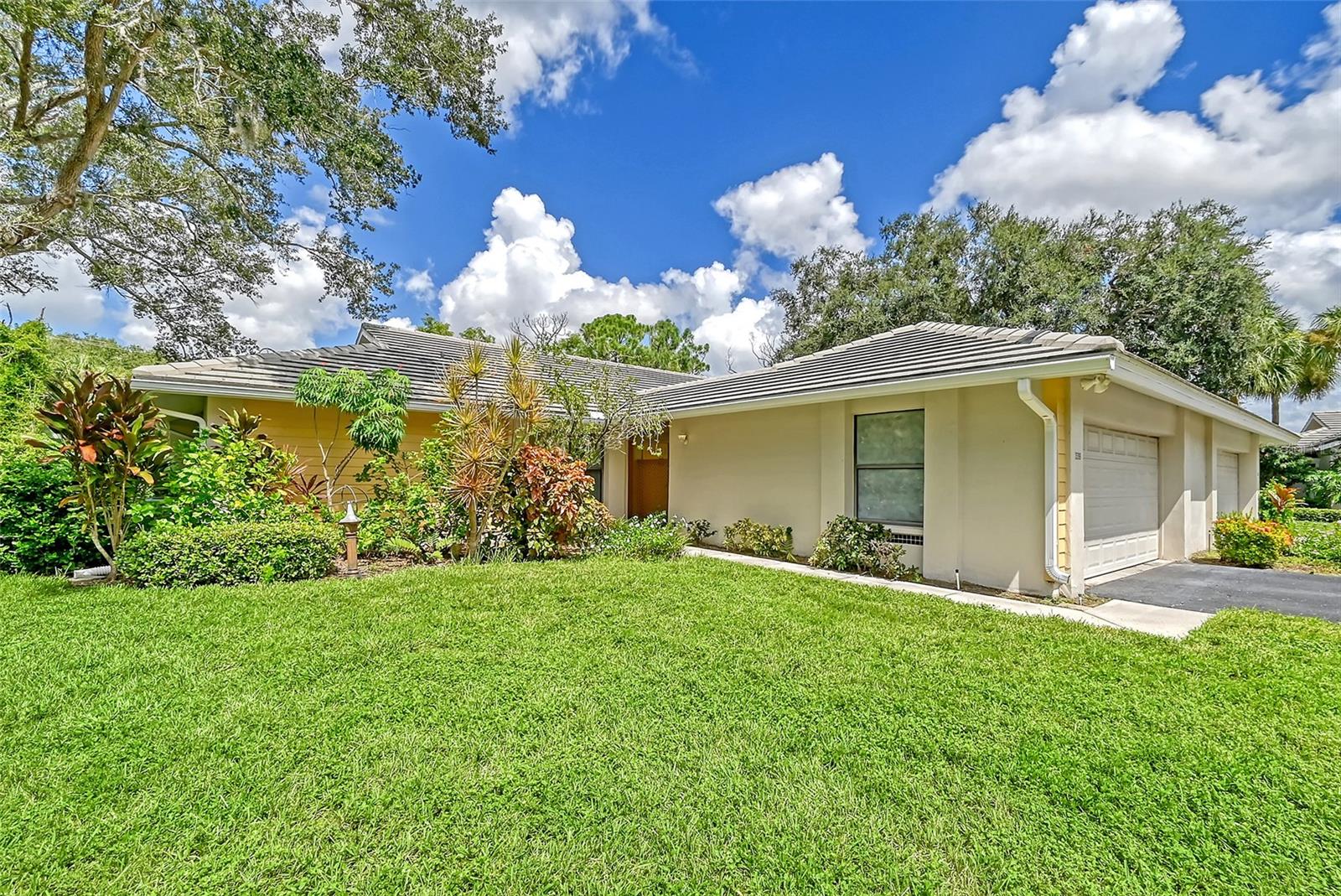 Welcome to your Dream Villa in Venice, Florida!
Nestled in a prestigious golf community, this stunning 2-bedroom, 2 bath villa offers the perfect blend of luxury and comfort. Enjoy serene lake views from your private Florida Room, where you can unwind and soak in the tranquil surroundings, while enjoying your morning cup of coffee, or a glass of wine while watching the sunset!
The open concept living area is perfect for entertaining, featuring high ceilings and abundant natural light.
If you need a home office, there’s plenty of room for your computer and desk in several areas throughout the home.
The kitchen features a handy breakfast bar with an adjacent breakfast nook.
Retreat to the primary bedroom with an en-suite bath. The guest bedroom is equally spacious and offers a comfortable space for family or visitors with a view of the private courtyard.
This home features ceramic tile throughout most areas; a brand-new electric panel box installed in Aug of 2024; and a new A/C system in 2016.
This is a maintenance-free villa with lawn and landscape maintenance, roof repair and replacement with a community pool nearby.
A home warranty is provided for your peace of mind. The home is partially furnished for your convenience.
This villa at Myrtle Trace in Plantation Golf & Country Club is a prime location just minutes away from beautiful beaches, shopping, dining and entertainment options. Take advantage of the community’s golf course, clubhouse, swimming pool, fitness center and walking trails.
This villa is more than just a home; it’s a lifestyle. Don’t miss the opportunity to make this your own slice of paradise in Venice, Florida. Schedule your own private showing today!