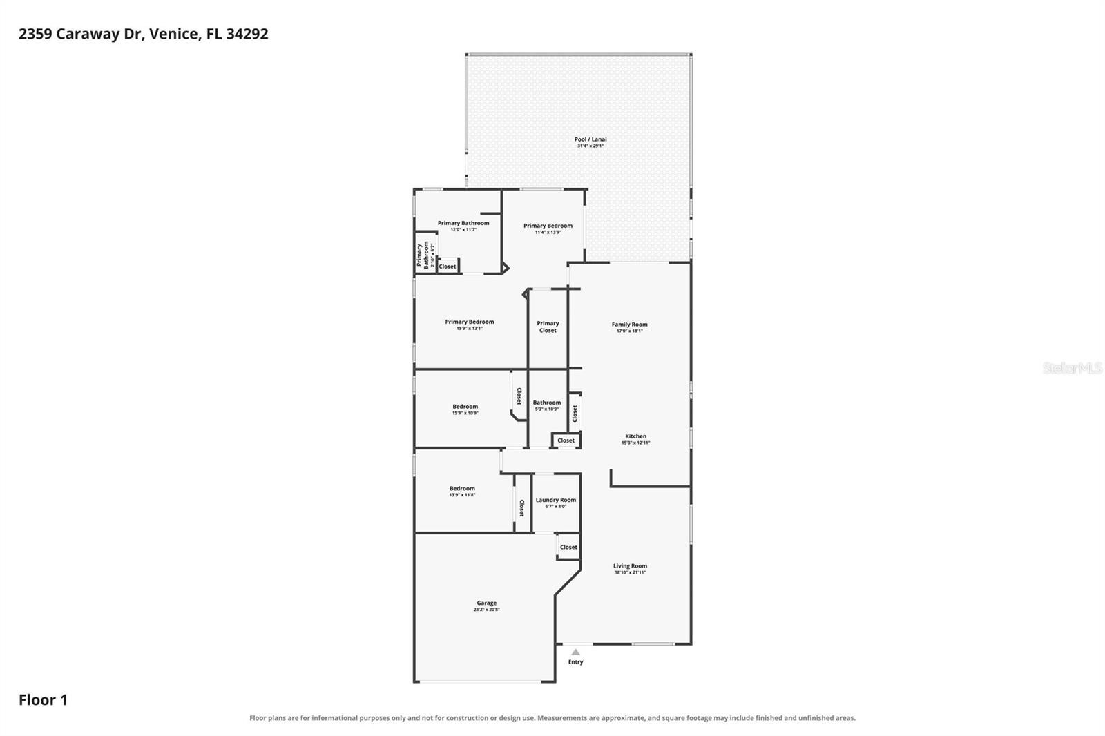 2359 CARAWAY DRIVE, VENICE, FL, 34292 4 2359 CARAWAY DRIVE