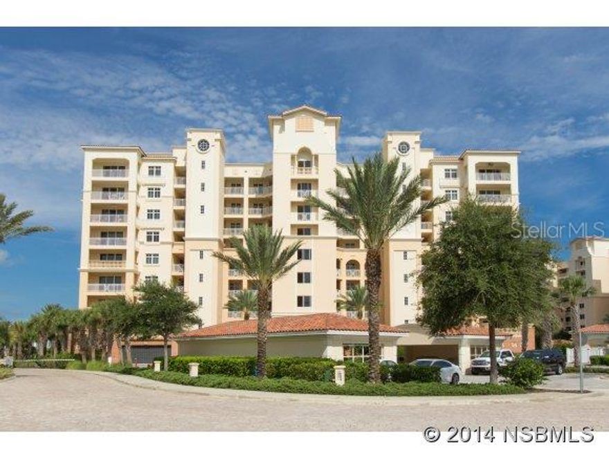 Stunning 4th floor unit in the Evissa building. Immaculate with breathtaking views of the Intercostal Waterway throughout disappearing island, Ponce Inlet, the Ponce Inlet Lighthouse and the expansive views of the Atlantic Ocean from every room. Looks like a model two bedroom, two bath condo located in the Minorca community, offering world-class amenities. Features beautiful finishes and a living room with sliding doors to the private balcony. The kitchen is open to the dining room and breakfast nook that features solid counters, breakfast bar and all appliances convey. Step onto the balcony through beautiful sliding glass doors to enjoy the gorgeous Atlantic Ocean breeze. Minorca is a wonderful community offering its residents luxury resort amenities including 24 hour staffed gatehouse, heated pools, Har Tru Tennis Center, clubhouse with catering kitchen, billiards, library and lounge, fitness center, exceptionally maintained grounds, gated beach and riverfront access and a 64 boat slip marina. ;Water: City