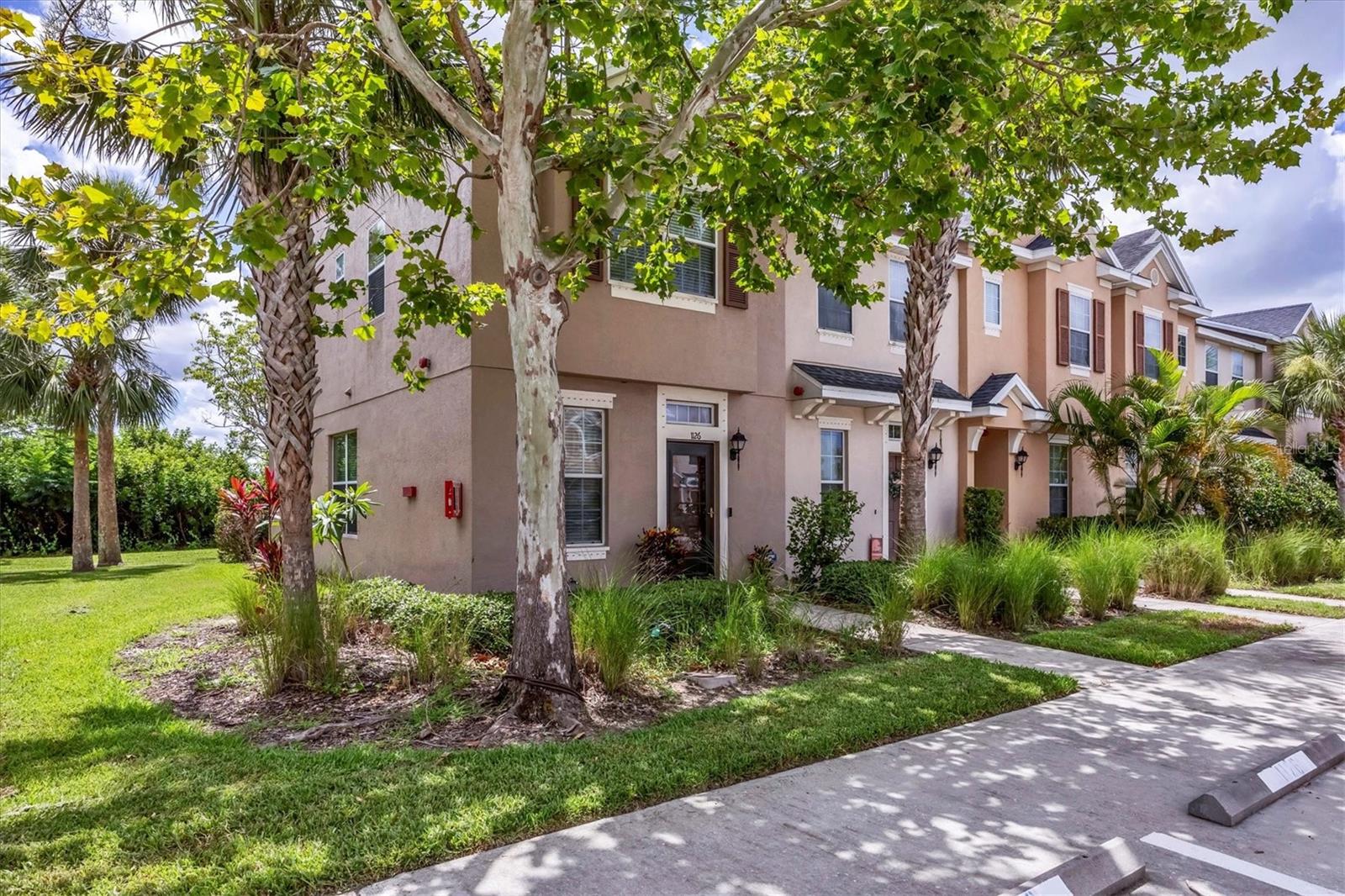 Location, location! Ten minutes from downtown Sarasota, you will love the convenience this prime location offers. This lovely townhome is available for lease, the lower level offers an updated kitchen with solid wood cabinets and stainless appliances, updated light fixtures, a half bath for convenience, under-stair storage and a screened lanai, they even left the grill for you. Up the stairs, you will find two good-sized bedrooms, both en suite, with new carpet throughout and a full-size washer and dryer. This gated community also offers a heated pool and spa.