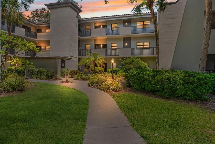 Welcome to your fully renovated 2-bedroom, 2-bathroom condo located at 2650 Countryside Blvd, where modern upgrades meet unbeatable convenience. Situated on the third floor, this unit offers easy access with an elevator just steps from your front door—making everyday living effortless.

Step inside to discover a completely updated interior from top to bottom. The living room features brand-new carpet, while luxury vinyl plank flooring flows seamlessly through the kitchen and bedrooms for a sleek, durable finish. The kitchen is equipped with all brand-new appliances, perfectly complementing the fresh, modern feel throughout the home. You’ll also enjoy the convenience of a brand-new washer and dryer included in the unit.

Both bathrooms have been thoughtfully upgraded with state-of-the-art vanities, creating a clean and contemporary space. Fresh interior paint throughout ties everything together, giving the home a bright, move-in-ready appeal.

One of the standout features of this condo is its rare rear-facing water fountain view—offering a peaceful, scenic backdrop that only a select few units in the community can enjoy. It’s the perfect setting to relax and unwind right from home.

Location is everything, and this property delivers. Just minutes from shopping, dining, and everyday conveniences—including Westfield Countryside—you’ll have everything you need right at your fingertips. Positioned just off U.S. Route 19, you’ll enjoy quick access to the world-famous Clearwater Beach as well as downtown Tampa for work, entertainment, and nightlife.

Whether you’re looking for a primary residence, seasonal retreat, or investment opportunity, this condo checks all the boxes with style, comfort, views, and location. All information is deemed true and accurate, but buyers agent to verify all information.