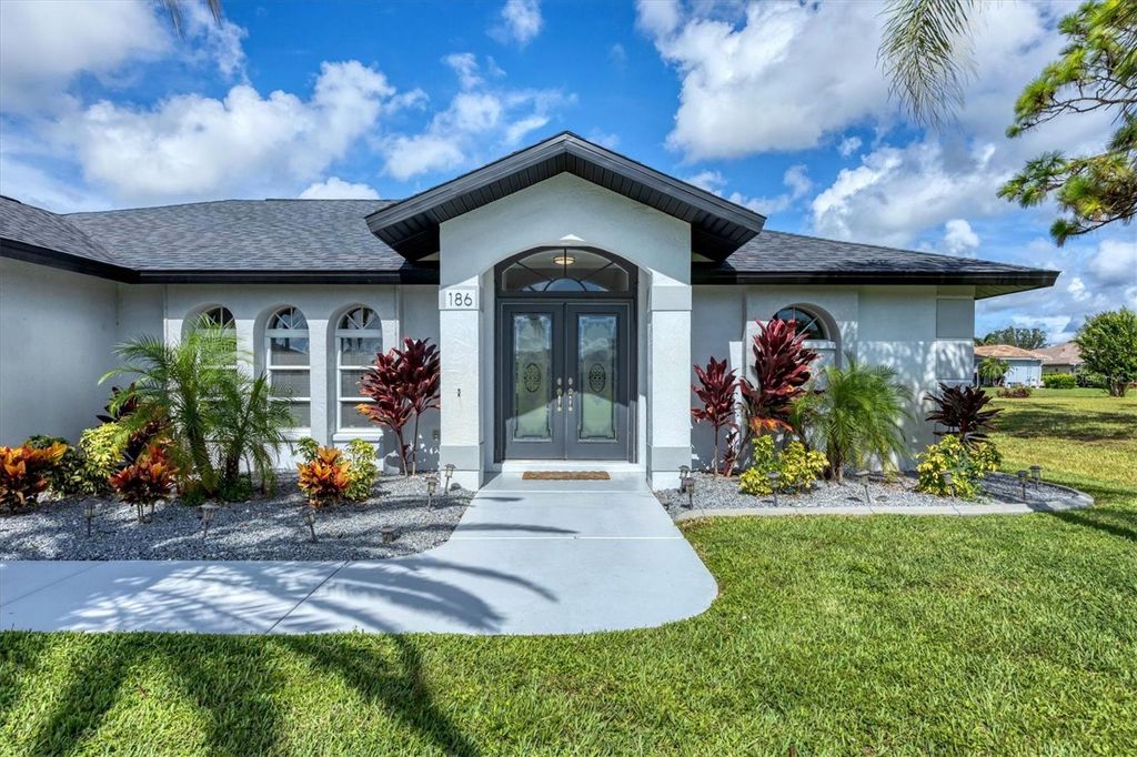 Photo of 186 Mariner Lane, Rotonda West, FL 33947 (MLS # D6143361)