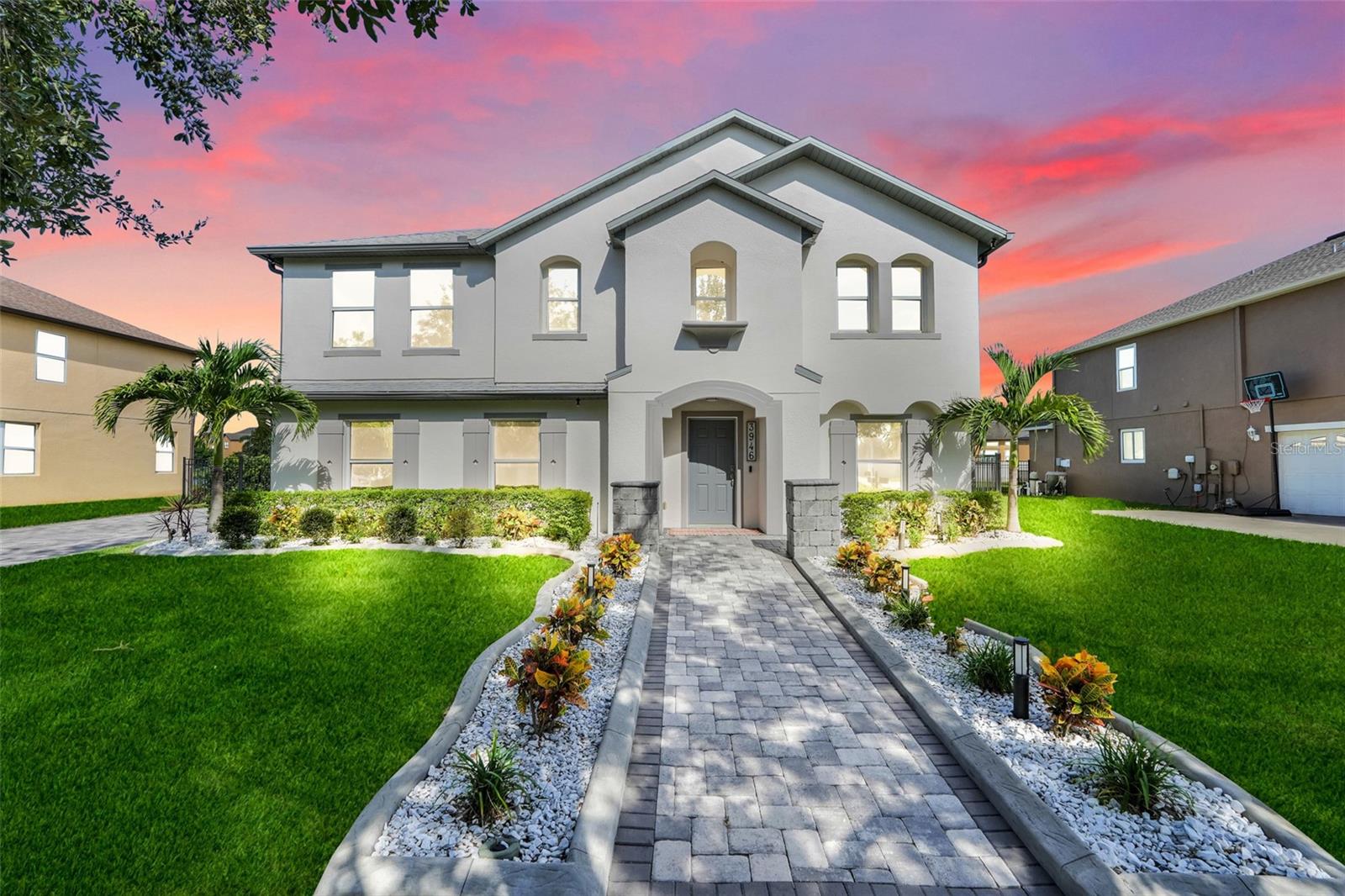 NEW ROOF 2021, AC 2022, 6-CAR DRIVEWAY 2022, WATER HEATER 2023, EXTERIOR PAINT 2024, NEW IRRIGATION SYSTEM 2024
Experience luxury living in this beautifully renovated 5-bedroom, 2.5-bath home nestled in the highly sought-after community of Steven’s Plantation. Step inside to discover an open and inviting floor plan featuring modern updates, and abundant natural light throughout. The kitchen boasts an island, plenty of counter space, and stainless steel appliances—perfect for entertaining. Relax in the spacious primary suite with a beautifully renovated bath/shower, or gather with friends and family around the outdoor firepit while enjoying serene water views. With its blend of elegance, comfort, and peaceful surroundings, this home offers the perfect balance of style and tranquility in one of the area’s most desirable neighborhoods.