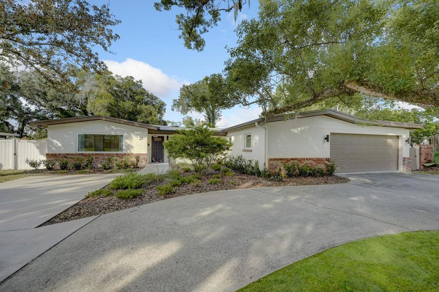 Welcome to this beautiful fully remodeled home located in the quiet Minnehaha neighborhood of Maitland, Florida. This 4 bedroom, 2 bath, 1 office home is situated on an oversized lot with a large fenced-in backyard, walking distance to downtown Maitland and next door to the Minnehaha Park with tennis courts, a playground, and fishing. The property also has private access to the Winter Park Chain of Lakes and excellent school district zoning. The home was fully remodeled in 2021 with all new electrical, roof, cabinets, countertops, water and drain lines, water heater, air conditioning, energy efficient windows and doors, R-30 insulation, fire alarm and sprinkler system, and subpanel for backup generator connection. Additional highlights include a 2-car garage, a landscaped patio, a closed circuit camera system, and a small, active neighborhood community. The home is also very accessible for anyone with disabilities including a ramp to the front door, single-level interior, wide doorways, and handicap accessible bathrooms.