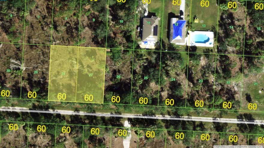 DOUBLE LOT in TROPICAL GULF ACRES!! Not in a zone requiring flood insurance! No HOA! No deed restrictions! No scrub jays per the Charlotte County website 10/03/23 (check again with county during due diligence to ensure nothing has changed). Located close to Tamiami and I-75, it's time to make Tropical Gulf Acres your new home. Punta Gorda boasts a historic section and shopping and restaurants right on Peace River. See new construction everywhere and you can be part of the action!! Information about local builders is available. Also great for self directed IRAs, 401Ks and other investment portfolios.