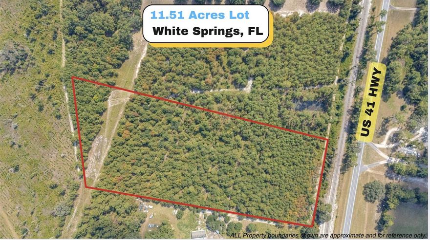 SELLER FINANCING AVAILABLE! 11.51 acres in Hamilton County with Agricultural Residential (AR) zoning, located near the Suwannee River. This open, natural tract features no HOA and no deed restrictions, offering flexibility for a variety of AR-approved uses, including residential or agricultural activities. Conveniently located just about 6 minutes from White Springs City Hall and local town amenities, with direct access along SE US 41 Hwy.

Buyers to verify zoning, land use, utilities, and building requirements with Hamilton County.