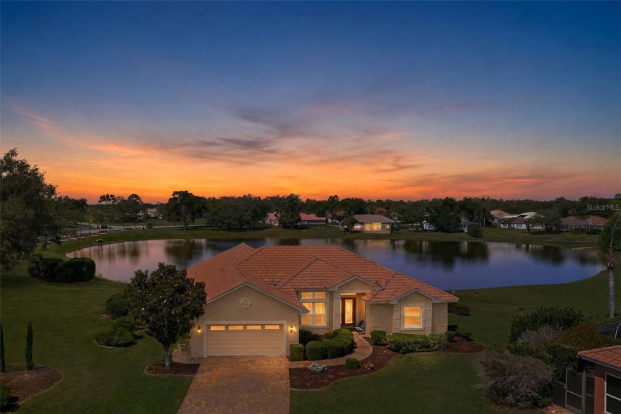 LOCATED IN THE SOUGHT-AFTER GLENLAKES COUNTRY CLUB, THIS BEAUTIFULLY FULLY FURNISHED VILLA OFFERS THE PERFECT BLEND OF ELEGANCE, COMFORT, & FLORIDA LIFESYLE LIVING. FEATURING 3 SPACIOUS BEDROOMS, 2 FULL BATHS & 1 HALF BATH, THIS HOME BOASTS A BRIGHT OPEN FLOOR PLAN WITH A SEAMLESS FLOW PLAN BETWEEN THE LIVING ROOM, DINING ROOM & FAMILY ROOM. ENJOY PEACEFULL WATER FROM THE EXPANSIVE FAMILY ROOM & LARGE SCREENED-IN PATIO, BOTH OVERLOOKING A TRANQUIL POND-THE PERFECT SETTING FOR MORNING COFFEE OR EVENING RELAXATION. THE WELL-APPOINTED KITCHEN OFFERS AMPLE CABINETRY PLENTY OF WORKSPACE & A COZY BREAKFAST NOOK FOR THAT MORNING BREAKFAST. WITH JUST OVER 2500 SQ FT OF LIVING SPACE & MORE THAN 3300 TOTAL SQ FT, THIS VILLA PROVIDES GENEROUS ROOM FOR ENTERTAINING & EVERYDAY LIVING. EXPERIENCE RESORT-STYLE LIVING IN ONE OF HERNANDO COUNTY'S FINEST GATED GOLF COURSE COMMUNITIES, OFFERING EXCEPTIONAL AMMENITIES, SCENIC SURROUDINGS, & THE LIFE STYLE YOU'VE BEEN WAITING FOR!