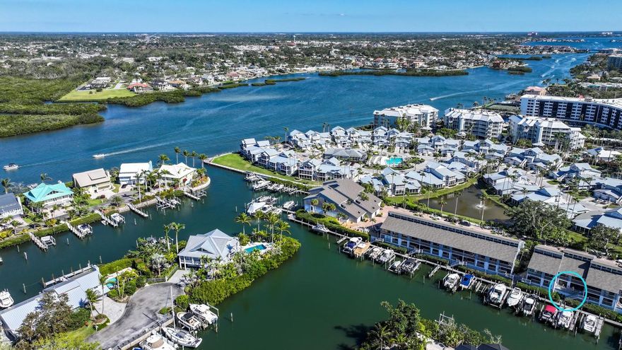 A BOATER'S PARADISE! THE BEST OF THE BEACH AND THE BAY!! Great canal front first floor condo with large deck! Best of both worlds - across the street from Siesta Beach and a gated bayside community open to the intracoastal. Large kitchen with granite countertops, open to living/dining room. Bonus Florida room with plantation shuttered sliders that recess for an open air concept. Two bedroom, each with it’s own bath. Master has a king bed, guest room has two twins. This condo has one of the few large decks with plenty of room for entertaining with a view of the canal. One car attached garage and a guest parking spot right across from the unit, additional parking available by the pool. Active social community with a clubhouse, heated pool and spa, pickleball/tennis courts. Covered area with charcoal grills. Gas grill in garage (owners like to have parking lot happy hours!) or take the free trolley to Siesta Village and enjoy the shops, restaurants, and nightlife!
There is a fishing dock with cleaning station as well as a short term guest boat space.  Owner has a deeded boat slip with lift that might be available for an additional fee. Boat slip holds a 25’ boat with motor, lift is 13,000 lbs. Other bigger slips may be available for up to a 40' boat.
**Pricing negotiable depending on length of stay.** In Season $6900.