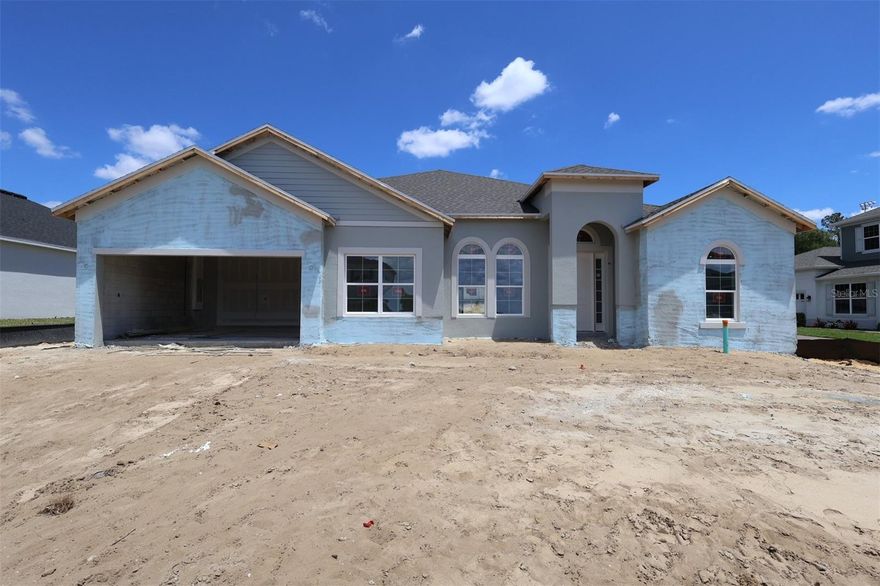 Under Construction. Welcome to 3254 Wolf Lake Avenue in Apopka, Florida: a stunning new construction home built by M/I Homes. This thoughtfully designed home offers 3,022 square foot of well-planned living space, featuring 4 bedrooms, 3 full bathrooms, and an owner's bedroom conveniently located on the main level.
 
Step inside to discover an inviting open-concept living space that seamlessly connects the main gathering areas, creating an ideal environment for both everyday living and entertaining. The quality of design is evident throughout, with carefully selected finishes and a functional floorplan that maximizes comfort and flow.

Key Features:
- 3,022 square foot of living space
- 4 spacious bedrooms and 3 full bathrooms
- Owner's bedroom located on the main level
- Open-concept living space
- 2.5-car garage

This home at 3254 Wolf Lake Avenue represents an outstanding opportunity to own a brand-new home with superior design and generous living space in Apopka, Florida. Contact us today to learn more and schedule your personal tour!