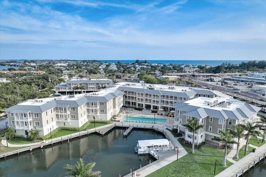 BEST PRICED UNIT FOR SALE at the Waterline Villas & Marina Residences. The Autograph Collection Residences are a sophisticated and stylish boutique hotel with 37 fully TURN-KEY furnished condos with a premier waterfront location on Anna Maria Island. 45’, BOAT SLIPS ARE free to use for owners while in residence!!! Built in 2017 all units feature 2 bedrooms, 2 full baths, a gourmet kitchen, separate living area and its own washer & dryer. Unit #423 is located in the southernmost "ISLAND" building detached from the main hotel that allows for more privacy. Owners have access to a boat slip while they are in residence. Nightly rentals can be easily handled by the on-site property management company Mainsail Lodging & Development, an award winning hospitality organization headquartered in Tampa. Enjoy the laid-back, Old Florida feel of Anna Maria Island. Park your car on-site and take the free trolley to explore everything the island has to offer. Waterline amenities include a graceful lobby with front desk, on-site management to assist with guest needs, heated resort-style pool with sun deck overlooking 50-slip marina that accommodates boats up to 45’, boat slips available (free for owners while in residence), on site fabulous "Chateau Anna Maria" restaurant and bar, charter boats for fishing and Eco tours, bicycles, paddle board, and kayaks free for owners, 24 hour fitness center, elegant ballroom for weddings, corporate gatherings, gift shop, complimentary Wi-Fi, Housekeeping and Concierge services. Zoning allows owners to stay in their units up to 120 days per calendar year and the dates do not have to be consecutive. Experience the dream of owning property on Anna Maria Island without the worry associated with management and maintenance!