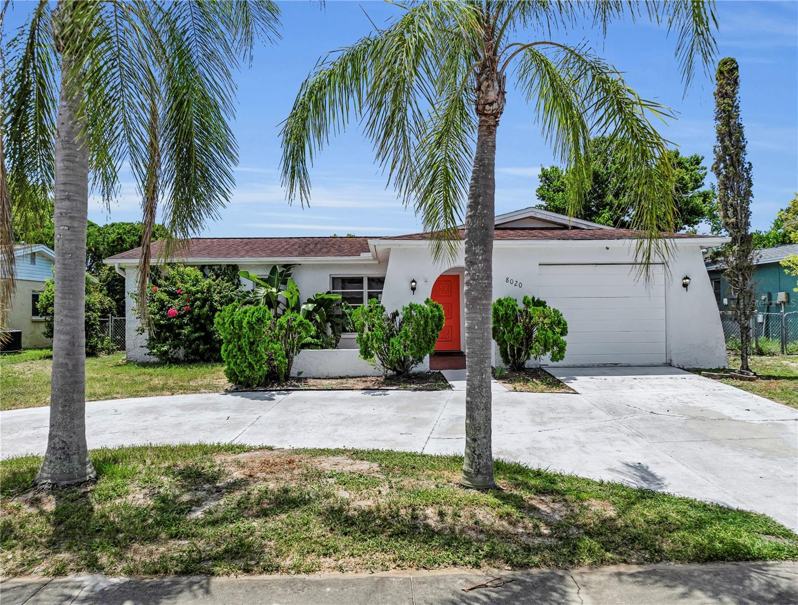 Perfect Starter Home with Room to Grow
This charming 2-bedroom 2 bathroom home is an ideal choice for first-time buyers, offering a smart layout and plenty of potential to make it your own. With a flexible floor plan, converting it into a 3-bedroom is simple, giving you options as your needs change.
The kitchen and bathroom have been tastefully updated, so you can move right in without the worry of major renovations. A BRAND NEW air conditioner keeps the home comfortable year-round, while durable tile flooring throughout makes cleaning a breeze.
Enjoy the privacy of a fenced yard and a private screened lanai—perfect for pets, gardening, or weekend barbecues—and the convenience of a one-car garage for secure parking and storage. Centrally located, this home puts you close to schools, shopping, dining, and quick commutes to anywhere you need to be.
Whether you’re looking for your first home or a smart investment, this property delivers comfort, practicality, and future value.