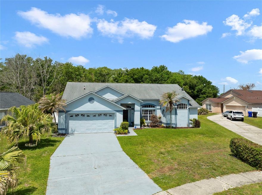 Whether you are looking for an investment or a more permanent place to call home, this property is sure to check all your boxes. Fully furnished and tucked away on a quiet cul de sac, this homes sits on a large plot with a conservation view in the Morgan Point community, Lakeside. The spacious home has been extremely well maintained and used by the original owners as a personal vacation home. Walking through the front door, you are met with a bright open concept formal living and dining area, giving access to the spacious master suite. A modernised kitchen (2016) with granite countertops, pendant lighting and custom cabinetry leads seamlessly into the heart of the home; the family room and the additional 2 bedrooms with pool-bath. The heated in-ground pool is complemented by a partly fenced in back yard and privacy landscaping with adjacent paved outdoor space for those perfect BBQ pool days. The roof was replaced in 2018, exterior repaint 2015, AC replaced 2016 and a complete house re-pipe - NO polybutelene including a new hot water heater in 2016. With a low HOA annual fee of $342.00 for a community with basket ball courts, tennis courts a playground and endless walking paths - this property and location is exceptional. Don't miss this incredible opportunity and schedule your showing today.