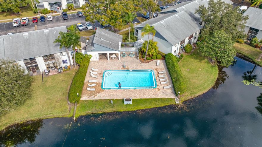Say hello to stylish, sun-soaked Florida living just 4.9 miles from the sugar sand of Indian Rocks Beach! This ground-floor 2 bed, 2 bath condo has been completely reimagined with high-end upgrades and a clean, modern coastal vibe. From the granite counters and solid wood soft-close cabinets to the chevron backsplash and brand new stainless steel appliances, the kitchen is as functional as it is fabulous.  Plus, the raised bar is gone, replaced by a sleek, single-height island perfect for casual mornings or evening cocktails.

Throughout the home, you’ll find solid wood doors with frosted glass, brand new floors, matte black finishes, and spa-inspired bathrooms with marble inlays and custom vanities. The split bedroom layout adds privacy and the en suite primary bedroom opens to a peaceful screened-in patio with green space views and a bonus storage closet.

Enjoy your own in-unit laundry room, French doors off the living room and deeded parking. The community offers 2 pools, a car wash station, and professional management. The $489/month HOA covers water, trash, cable, internet and landscaping. Two small pets (25 lbs max) are welcome and 3 month minimum rentals are allowed. Near everything you love:  beaches, shopping, dining, and more!