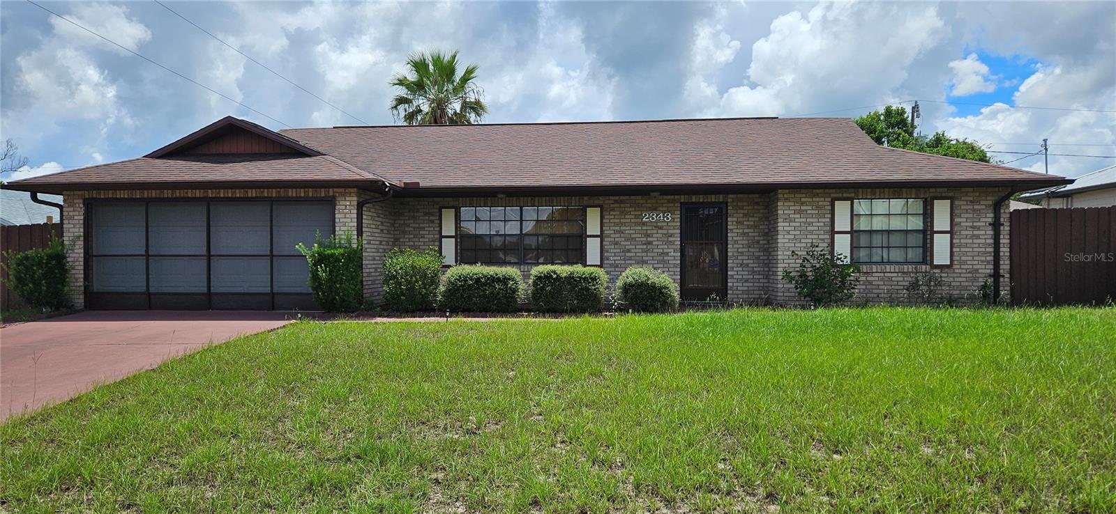 2 BEDROOMS, 2 BATHROOMS, 2 CAR GARAGE HOME WITH BONUS ROOM! HAS A SCREENED PORCH OVERLOOKING A SPACIOUS FENCED YARD. HOME HAS PLENTY OF CURB APPEAL. NEW ROOF INSTALLED IN 2017. SPACIOUS INTERIOR. SOME TLC IS NEEDED. OWNERS ARE MOTIVATED.