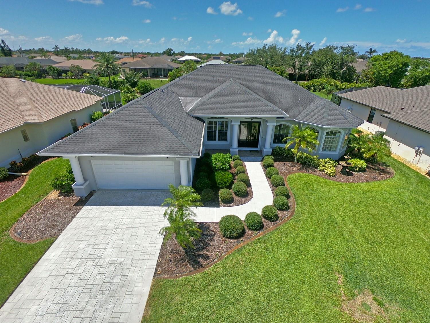 Welcome to your dream Florida retreat! This beautifully maintained 3-bedroom, 3-bathroom plus den with Southwest facing pool and spa home offers 2,683 sq ft of living space on a generous .367-acre lot in the desirable golfing community of Rotonda West, just minutes from the pristine Gulf Coast beaches.
Step inside to find a spacious, open layout perfect for both relaxing and entertaining. The home features a formal living room, a cozy family room (currently used as a music room), and a versatile den—ideal for a home office or guest space. The updated kitchen features modern appliances and flows seamlessly into the living areas, making it ideal for gatherings. One of the bathrooms doubles as a convenient pool bath, perfect for indoor-outdoor living.
Outdoors, enjoy your private oasis complete with a built-in outdoor kitchen and a sparkling pool and spa that are electrically heated and self-cleaning—perfect for year-round enjoyment and low maintenance.
Peace of mind comes easy with hurricane panels, a roof replaced in 2018, a new water heater (2024), and an A/C system from 2015.
Turnkey furnishings package is available under a separate agreement—giving you the option to move in with ease and start enjoying the Florida lifestyle right away.
Whether you're looking for a primary residence, winter getaway, or investment property, this home has it all. Don’t miss your chance to live in one of Southwest Florida’s premier golf communities near shopping, dining, and world-class beaches.
Schedule your private showing today!