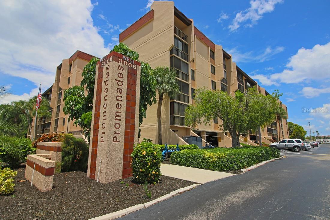 Great 1 bed 1 bath 6th floor unit updated with inside laundry. This adorable unit features a spacious kitchen with lots of cabinet and counter space. Bathroom with shower and tub combo also a laundry closet with full size washer and dryer hookup, spacious bedroom with access to screen lanai. Community features include a large-heated swimming pool with showers and restrooms, pickleball and tennis courts, bocci and club house.