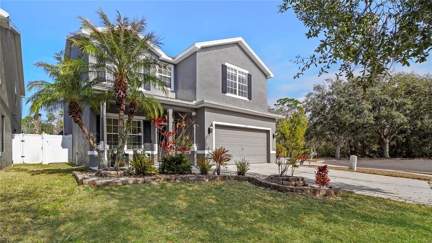 Beautifully maintained and upgraded pool home located in the desirable gated community of River Chase in Tampa. Built in 2004, this two-story residence offers 2,234 sq ft of living space featuring 4 bedrooms, 2.5 bathrooms, and a two-car garage.
The home showcases fresh interior paint, new flooring on the first floor, upgraded flooring upstairs, and a fully renovated primary bathroom, creating a clean, move-in ready feel. A full laundry room with washer and dryer included and a whole-house water softener add everyday convenience. Major update includes a roof replaced just 3 years ago.
Enjoy your private screened-in pool with sun deck — perfect for relaxing or entertaining year-round.

River Chase is a gated, well-maintained community offering lake access and a playground. Prime location near Westchase Plaza, shopping, dining, parks with kayaking, bike trails, and BBQ areas, plus Westchase Golf Club. Clearwater Beach is just about 30 minutes away.