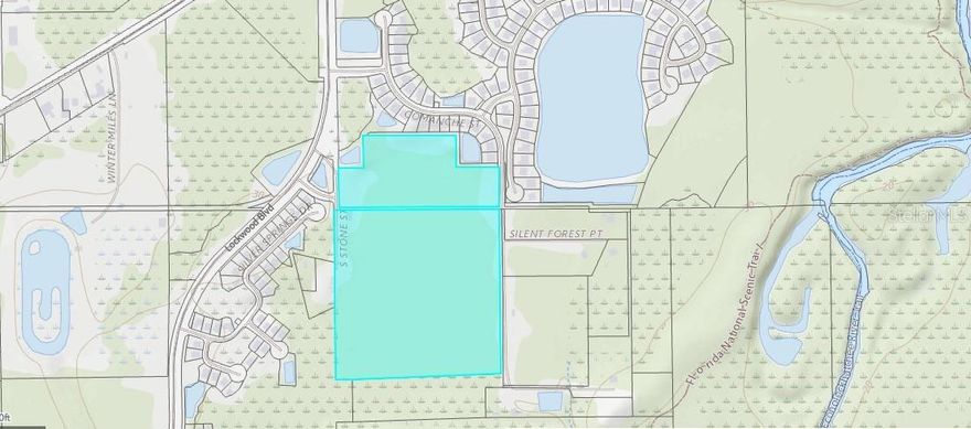 Vacant land currently used to grow ornamental trees