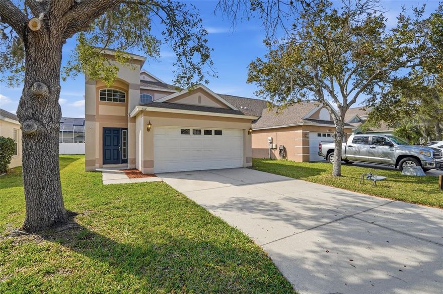 This well-maintained two-story home offers a functional and inviting layout with four bedrooms—all conveniently located upstairs—providing privacy and space for everyone. The main level features an open floor plan with separate living and dining areas and a spacious kitchen designed for gathering and everyday living.

Natural light flows throughout the home, complemented by neutral tones and thoughtful details. Step outside to enjoy the patio space, perfect for relaxing or entertaining. Residents of Covered Bridge enjoy low association fees and access to community amenities including a clubhouse, fitness center, pool, tennis courts, and basketball courts