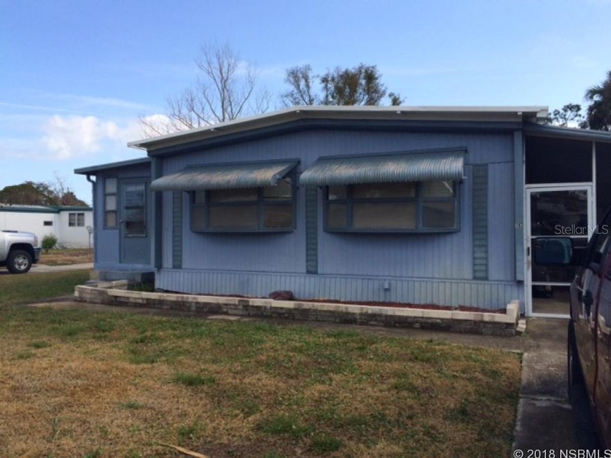 This might be an older double wide, needing some TLC, but the rooms are LARGE and its affordable.Terra Mar has two swimming pools, shuffle board, clubhouse docks and a boat launch. Come and enjoy the river life. ;Water: City