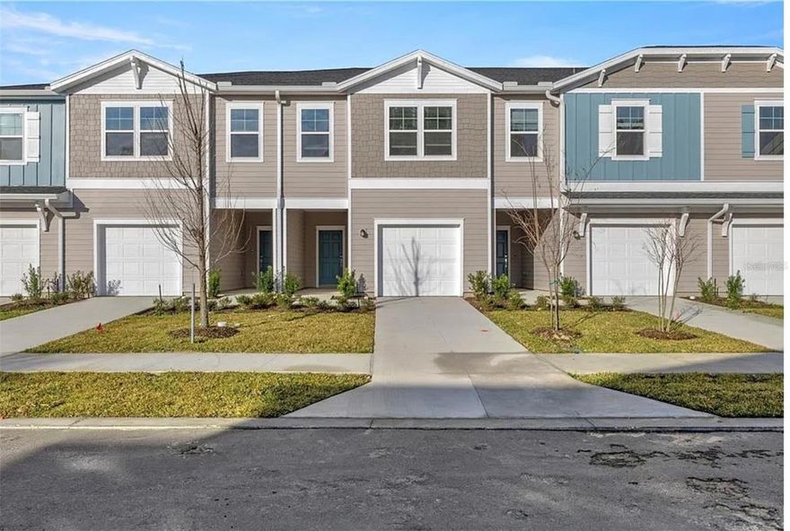 Beautiful and spacious townhome available now in the highly sought-after Oak Hammock Preserve community in southeast Ocala. This Lincoln model offers 3 bedrooms, 2.5 bathrooms, and a one-car garage, featuring upgraded finishes such as ceiling fans, a stylish kitchen backsplash, and a chandelier-style light fixture in the dining area. Enjoy a low-maintenance lifestyle with high-speed internet, trash collection, lawn care, washer, and dryer all included in the rent. Conveniently located near hospitals, shopping centers, schools, and just minutes from downtown Ocala. A great opportunity to be the first to live in this beautiful new home with a special January move-in price. Se habla español.