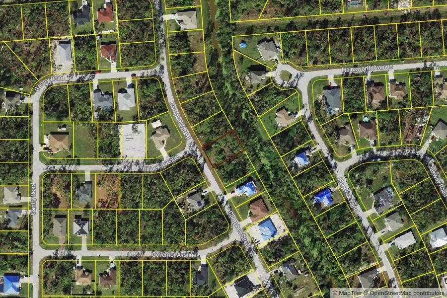Beautiful lot waiting for you to build your dream home in the thriving city of North Port, home of the Atlanta Braves Spring Training. This property is on a freshwater canal, providing plenty of privacy for your backyard! Minutes to the North Port Aquatic Center, the water park that features a 25-meter stretch pool, three slides, and a lazy river. Centrally located to EVERYTHING...US-41, I-75, schools, Suncoast Technical College, Shannon Staub Library, and plenty of grocery & retail shopping, and dining. Close to Venice, Port Charlotte & Punta Gorda. Near the new waterfront oasis, Sunseeker Resorts. Convenient access to a multitude of golf courses, world-class fishing, boating, and stunning Gulf beaches!