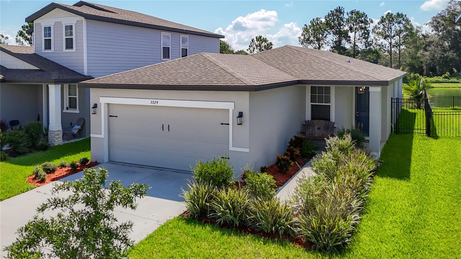 Discover this stunning 4-bedroom, 2-bathroom home located at the Wesley Chapel and Zephyrhills limits—offering the perfect blend of comfort and convenience. Built in 2022, this like-new property boasts modern finishes, an open-concept floor plan, and energy-efficient features throughout. Enjoy spacious living areas, stylish kitchen and baths, and smart-home technology. Nestled in a growing area with quick access to shopping, dining, and top-rated schools. Seller is motivated—don’t miss out on this incredible opportunity!