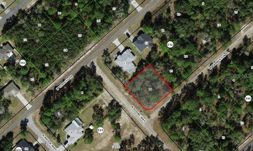 Build your Florida dream home on this peaceful 0.34-acre vacant lot located in the growing community of Citrus Springs. Surrounded by beautiful natural landscapes, paved roads, and well-maintained neighboring homes, this property offers an ideal balance of privacy and convenience. No HOA, no deed restrictions, and plenty of room for a single-family residence with a spacious backyard.

Citrus Springs is known for its quiet lifestyle, tree-lined streets, and outdoor recreation. Enjoy nearby access to bike trails, rivers, freshwater springs, golfing, parks, and charming downtown areas. Easy drive to Crystal River, Dunnellon, and Inverness for shopping, dining, and services. Whether you are a builder, investor, or future homeowner, this lot is a great opportunity in an area with strong growth and future potential.
