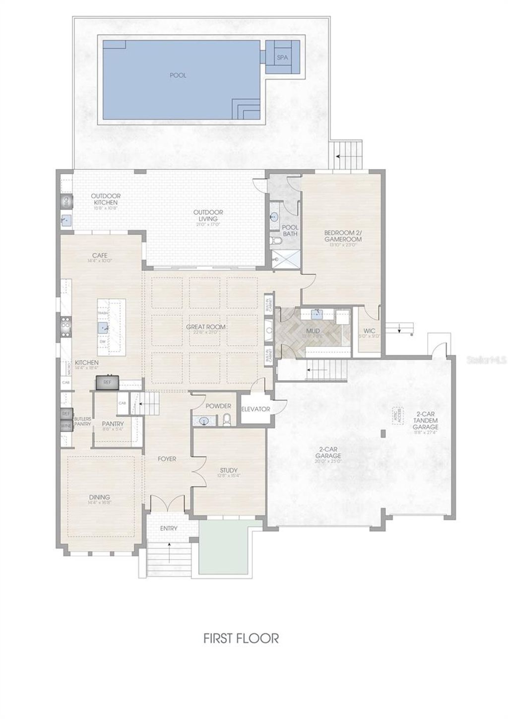 Photo of 4614 W Sunset Boulevard, Tampa, FL 33629 (MLS # TB8446119)