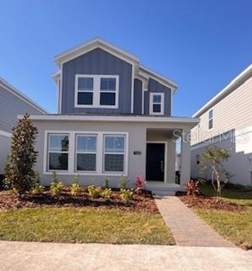 Beautiful brand new construction in exclusive neighborhood, home is fully upgraded with stainless steel appliances, blinds, and more! This open concept floor plan is perfect for any new resident. This home is conveniently located to Lake Nona Medical City, Downtown Orlando, Orlando International Airport, restaurants, shopping, and more. Call today for a showing