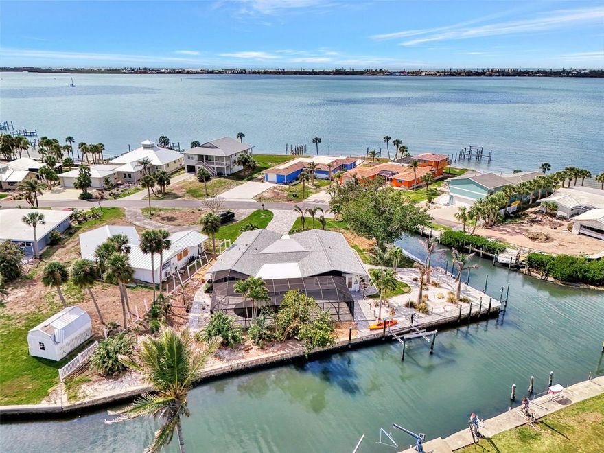 YOUR BOATER’S DREAM AND FISHERMAN’S DELIGHT AWAITS!
Your waterfront paradise is right here — just seconds to the Intracoastal and minutes to the Gulf of Mexico! Experience some of the best boating and fishing waters in all of Southwest Florida, without the crowds or congestion. Act fast – this highly sought-after 195’ WATERFRONT PROPERTY offers a rare opportunity to live the ultimate coastal lifestyle!
Located only one lot from Lemon Bay, this property delivers quick, unobstructed access to the Intracoastal Waterway and open Gulf waters via scenic Stump Pass — ideal for the avid boater or serious angler who dreams of casting off at sunrise and returning home with the day’s fresh catch.
 Set on an expansive, beautifully landscaped lot, this home enjoys a quiet, private cul-de-sac setting yet remains just minutes from quaint downtown Englewood and a short five-minute drive to Englewood Beach. The home’s solid stucco exterior and replaced shingle roof speak to its strong bones and coastal resilience. Step outside to discover an inviting, custom-built Pebble Tec pool (9 ft deep) with screened lanai, a 12,000 lb boat lift, and lush tropical landscaping enhanced with irrigation, elegant pavers, and stunning stonework — all designed for easy outdoor living.
Inside, the possibilities are endless! The home has been fully remediated and is ready for your vision — an ideal blank canvas to create your dream coastal retreat. Bring your creativity to life by selecting your own finishes including drywall, windows, doors, flooring, cabinets, appliances, lighting, and more. Optional renovation estimates are available to help guide your transformation.
Outdoor living truly shines here! A 48-ft x 8-ft covered porch along the side of the home can be enclosed to add approximately 384 sq. ft. of additional under-air living space, perfect for a sunroom or coastal lounge. The screened pool area sits on an expansive 25-ft x 54-ft paver deck, offering plenty of room for entertaining, relaxing, or simply taking in the tranquil waterfront views. An oversized garage provides abundant space for storage, a workshop, or potential expansion.
Tucked away on a private road and cul-de-sac, this home offers central water and sewer and direct access to some of Florida’s most beautiful boating and fishing waterways — all while enjoying breathtaking sunsets that paint the sky nightly.
BONUS: The ultimate location for walkability! Take a leisurely stroll to Downtown Englewood, where coastal charm comes alive with local coffee shops, restaurants, boutiques, live music venues, and the beloved Dearborn Street Farmers Market every Thursday.
This is more than a home — it’s a lifestyle of sun, sea, and serenity. Don’t miss this rare opportunity to design your dream waterfront residence and claim your own slice of paradise in one of Southwest Florida’s most desirable boating communities.
Call today for your private showing — your coastal adventure begins here!