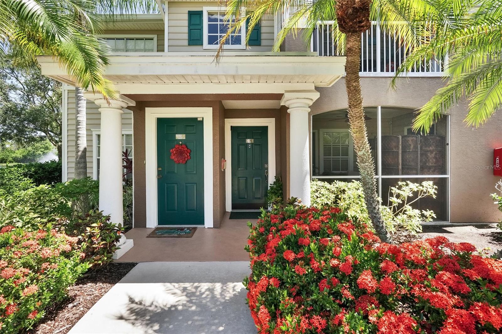 This condo will surely catch your attention! This Beautifully renovated condo is Light and Bright. Located in the heart of Lakewood Ranch, this beautiful 2-bedroom, 2-bath condo overlooks the pool. The elegant Kitchen cabinets include soft-close drawers and doors, adding a touch of sophistication to the space. Additional features, Carrara porcelain tile floors throughout, crown molding, custom woodwork on the walls and new vanity and tops. Providing both style and character. Don't miss out on this incredible opportunity for a second home, primary residence, or rental investment. This fabulous condo offers access to a stunning community pool. Located across from your front door. The community pool provides a refreshing oasis for residents, featuring comfortable lounge areas where you can soak up the sun or relax in the shade. Located a few minutes away from UTC area with the Finest Restaurants and shops, a prime location. The community is currently getting new roofs on all buildings; seller will pay roof assessment. AC 2017 with a 10-year warranty. Come see this unit today. Pictures do not do it justice. You won’t be disappointed! Turnkey Furnishings Optional!!