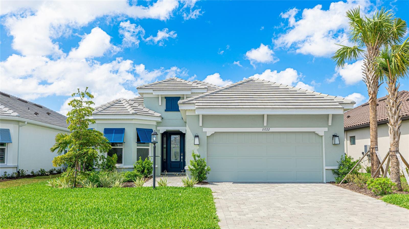 Stunning Lazio in Esplanade at Azario – GOLF DEEDED LOT with Incredible Views!
Welcome to your dream home in the sought-after Esplanade at Azario! This never lived in Lazio floorplan offers the perfect blend of luxury, comfort, and functionality—designed for modern living and entertaining. Located on a golf-deeded lot, this home boasts breathtaking panoramic views of both the water and golf course, providing a serene and picturesque backdrop every day.
Step inside to discover a thoughtfully designed layout featuring 3 spacious bedrooms, 3 full bathrooms, a den, and an open-concept living space. The gourmet kitchen is a showstopper, featuring elegant navy cabinetry, quartz countertops, a large center island, and top-of-the-line stainless steel appliances—ideal for hosting and daily life alike.
The expansive great room opens seamlessly to the covered lanai, where you can relax and soak in the beauty of your surroundings. The owner’s suite is a true retreat with a spa-like bathroom, dual vanities, and a generous walk-in closet.
Enjoy all the incredible Esplanade lifestyle amenities, including the championship golf course, resort-style pool, fitness center, tennis and pickleball courts, full-service spa, Bahama Bar, culinary center and more.
Don’t miss your opportunity to own this exceptional home with unmatched views and upscale finishes in one of Lakewood Ranch’s premier communities!