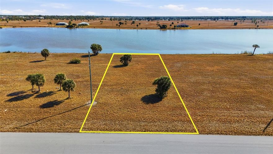 Build your Florida dream home on this exceptional .41-acre lakefront lot in the peaceful community of Rotonda Meadows. Offering extra space and flexibility, this oversized homesite provides the perfect canvas for a custom residence. Need a builder? Let us introduce you to reputable local builders. Enjoy tranquil water views right from your backyard, where you can relax and take in the natural beauty and abundant wildlife. Rotonda Meadows is a deed-restricted neighborhood known for its quiet streets, well-maintained surroundings, and convenient location. Just a short drive to area beaches, boating, golf courses, shopping, and dining, this property offers the ideal balance of serenity and accessibility.