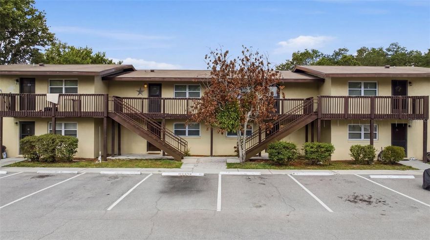 Welcome to your condo home at 141 Fernery Road #A3, Lakeland, FL 33809! This first floor corner unit 2 bedroom, 1 bath, 840 square foot condo is the perfect blend of community and affordability that you've been looking for. Owner occupants and Investors alike will love this friendly HOA! The condo is surrounded by greenery and bodies of water. You'll see why we call it Lakeland! The Sandy Cove community is tucked back into a cozy corner of Lakeland, near shops, Starbucks, lakes, Lakeland Square Mall, Lakeland Regional Medical Center and major roads. This exclusive end-unit residence is front facing to the courtyard/ dog park area and the rear enclosed patio opens up straight to the pool! It's almost like having your own private pool! Live the Florida life here. Your kitchen comes equipped with new, never-used stainless appliances, in-unit clothes washer and dryer, open floor plan. The primary bedroom has a walk-in closet and en-suite bathroom. The second bedroom is also connected to the bathroom. The second bedroom can be used as a home office or as a guest suite. The luxury upgraded bathroom is graced by a glass-door encased tiled shower stall with a sitting bench and towel holder. The bathroom has over-the-toilet cabinets, medicine cabinet, and extra large mirror. Enjoy lounging in your rear enclosed patio with built-in storage closet. When you're ready, exit your rear porch and you are immediately welcomed to the large pool, lounge chairs and outdoor tables. Your dedicated parking space (A3) sits right outside the unit and your mailbox (A3) is right around the building corner. All of this with a low monthly HOA and under $100k! Did we mention that your water bill is paid for by the HOA fee? Yes! So what are you waiting for? Why haven't you come and seen the unit yet?! Facts, statements, and measurements are believed accurate by Seller and Listing Broker, however, they cannot be guaranteed or warranted. Buyer and Buyer's agent must confirm all facts, statements and measurements for themselves.  Seller requests no seller finance, subject to (subto), wholesale, or assignable offers. Schedule your showing today.