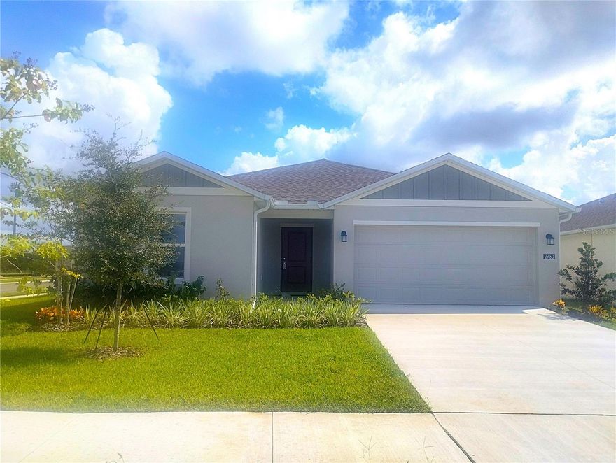 FOR RENT - 4 Bedroom/3 Bath New Home in lovely Lake Wales.  Bring your pickiest clients to see this SMART home with all the bells and whistles and watch them fall in love with it.  This home has a Primary Bedroom and a Second Primary Bedroom with its own full bathroom.  Energy saving appliances, open floor-plan, Pest Guard System, and much more.  The internet fee is included with the rent.  This community offers activities galore, such as:  Basketball courts, Soccer fields, and Pickleball not to mention the Community Pool.  Lake Wales is one of the highest points of Florida and features rolling hills and nature at its best just visit Bok Tower and see for yourself.  Lake Wailes is a 300-acre lake that is open to the public.  Come see this home today and discover the best-kept secret in Polk County is in Lake Wales!