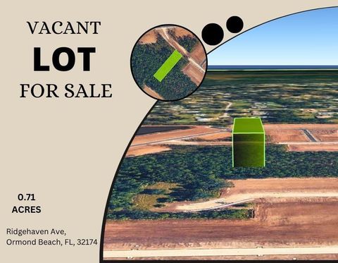 Photo of Ridgehaven Avenue, Ormond Beach, FL 32174 (MLS # TB8516345)