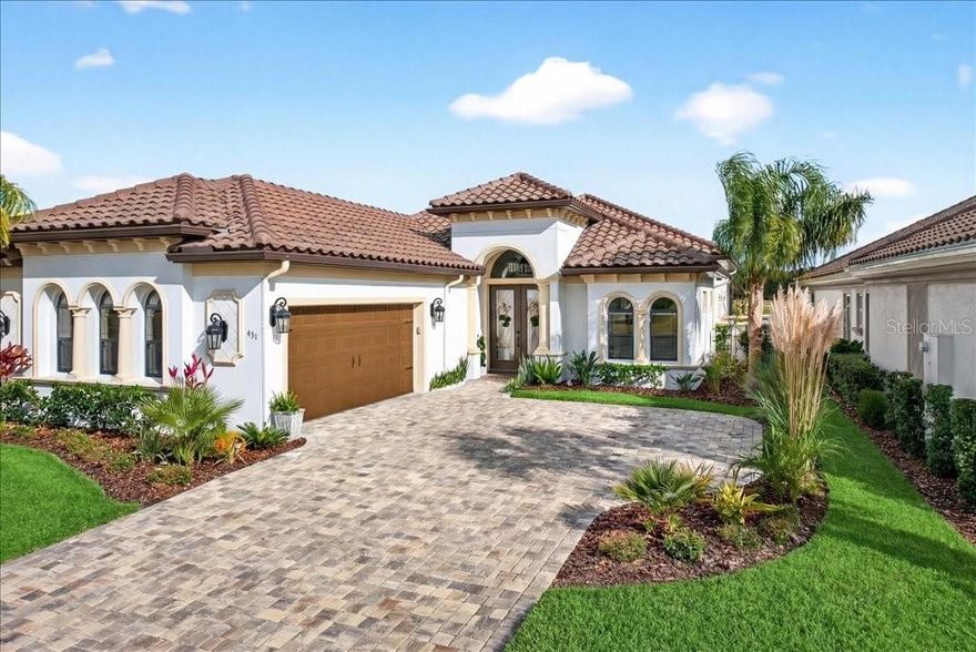 Experience luxury living at The Conservatory, Palm Coast’s premier gated golf community. This custom 2024 residence is perfectly positioned along the 9th fairway of the Tom Watson–designed course, offering stunning lake and golf views. The home’s modern open floor plan features high tray ceilings and large-format ceramic tile flooring that flows seamlessly throughout every room for a clean modern look.

Enjoy an eastern-facing lanai ideal for capturing breathtaking sunrise views and cool shade in the evenings, overlooking your private saltwater pool. Designed for comfort and style, this home combines luxury with low-maintenance living—HOA fees include full lawn and garden care, irrigation, fiber-optic internet, and 24-hour manned security.

While membership at the Hammock Resort is optional, residents have the exclusive opportunity to join as golf or beach members, adding access to world-class amenities and coastal leisure. Conveniently located near the clubhouse, this property delivers a serene, resort-style lifestyle in one of Palm Coast’s most sought-after communities.