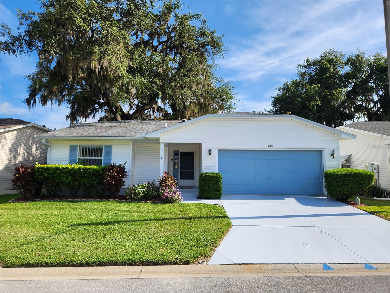 Fresh paint inside and out!!! New Laminate Flooring!!! This beautifully maintained 2-bedroom, 2-bathroom home is nestled in an active 55+ community, perfect for those looking to enjoy a vibrant lifestyle while embracing comfort and convenience. Pennbrooke Fairways offers the very best in Florida retirement living; Activities that are fun, carefree, and affordable! Pennbrooke Fairways is home to many inviting indoor amenities that include a Fitness Center, Activity Center and Grand Hall buildings with full kitchens, a card room, craft room, billiards, ping-pong tables, hair salon, library, and an on-site non-denominational church. Outdoor amenities include two swimming pools and spas, a softball field, tennis courts, pickleball courts, bocce courts, corn hole, shuffleboard, fishing ponds, RV & boat storage, horseshoe pits, and three, 9 hole golf courses, one is a regulation 9 course and two executive courses. When you come home from your active day, you will step into a bright and airy open-concept living space, compliments of your sliding glass doors that lead to your Florida Room/Lanai, ideal for entertaining family and friends. The kitchen has ample counter space, and a cozy dining area, making meal prep a delight. The generous sized bedrooms BOTH feature an en-suite bathroom and walk in closets. The second bedroom offers flexibility not only for guests but a craft room or a home office. Enjoy peaceful mornings or evenings on your private patio, surrounded by lush landscaping—perfect for relaxation or social gatherings. This home is conveniently situated near shopping, dining, and recreational opportunities, this home offers easy access to everything you need. Explore scenic walking trails, local parks, and community events that foster connections with neighbors. This lovely home in a welcoming 55+ community is ready for you to move in and start enjoying life to the fullest. Schedule your private showing today and discover the perfect blend of comfort, community, and convenience!