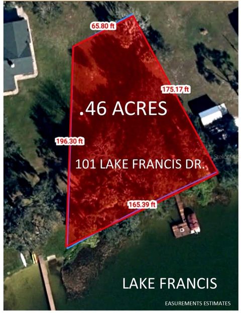101 LAKE FRANCIS DRIVE LAKE PLACID FL 33852